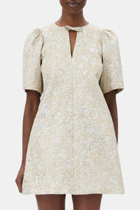 Robe courte métallisée - Gold & Silver