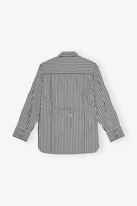 Chemise oversize à rayures - Black
