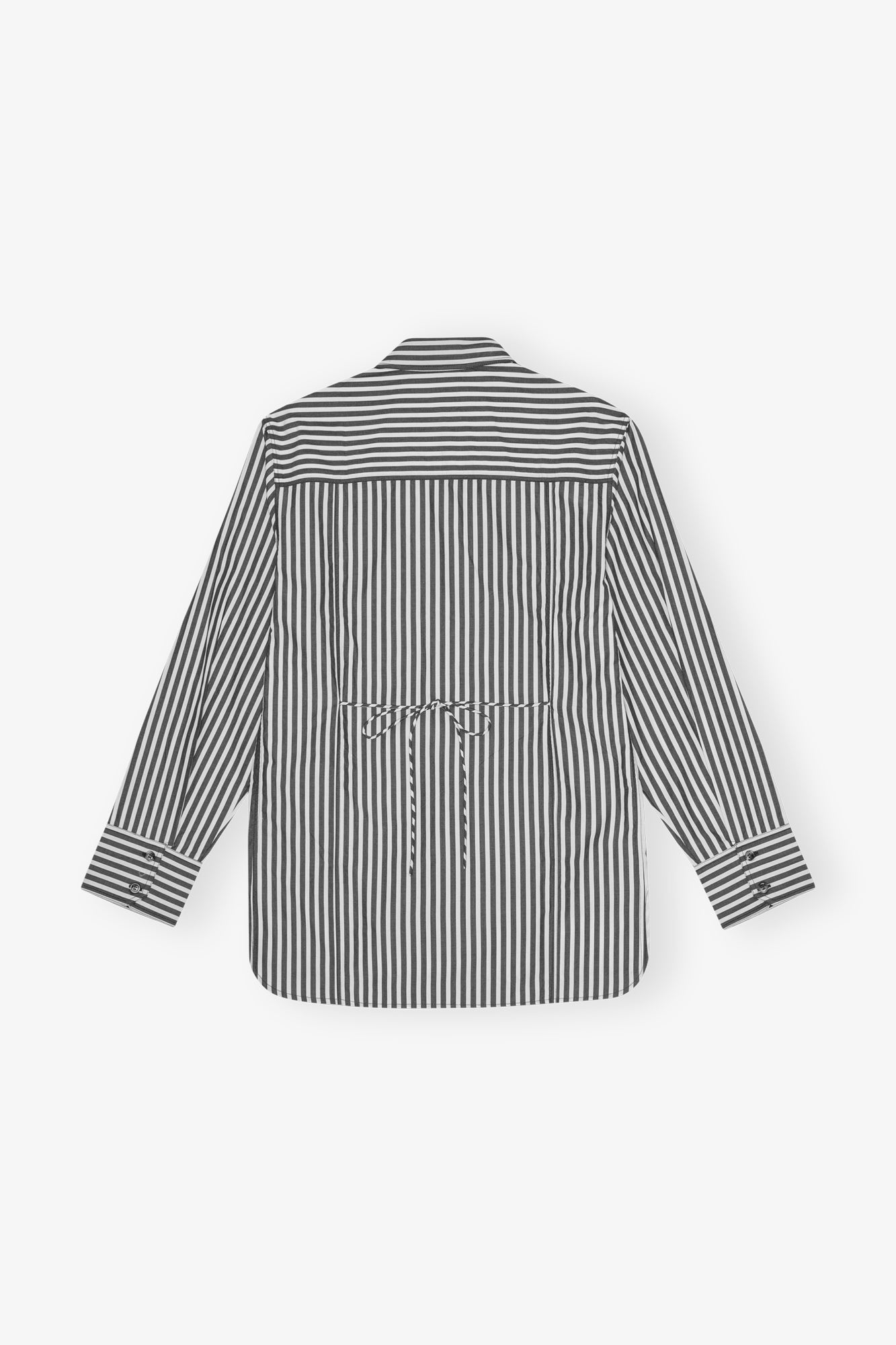 Chemise oversize à rayures - Black
