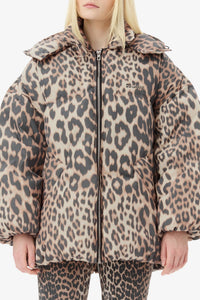 Doudoune mi longue Leo Puffers - Almond Milk