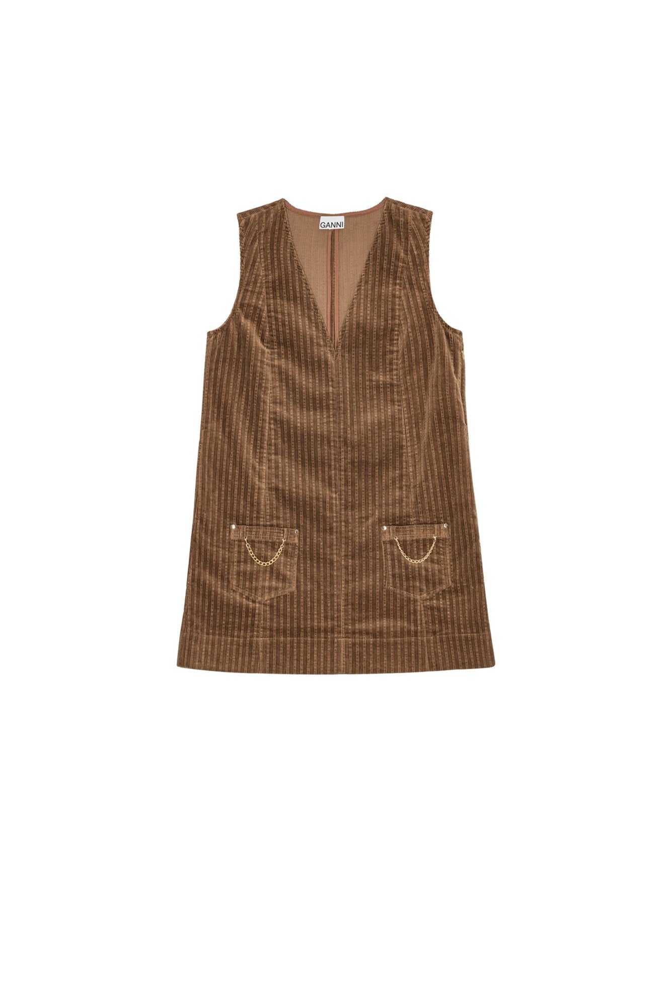 Robe courte en velours côtelé - Rain Drum