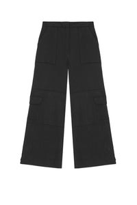 Pantalon cargo en twill - Black