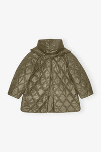 Veste mi longue matelassée brillante - Kalamata