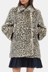 Veste à imprimé léopard - Almond Milk