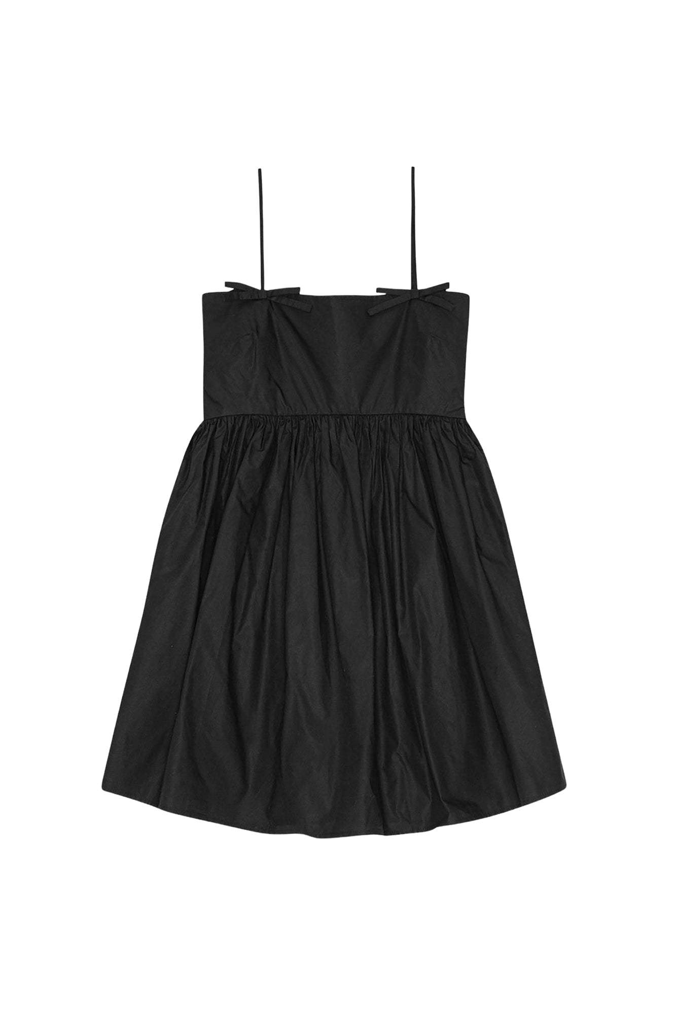 Strapless short dress - Black