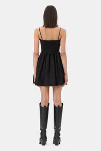 Strapless short dress - Black