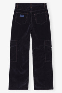 Pantalon cargo en velours côtelé - Sky Captain