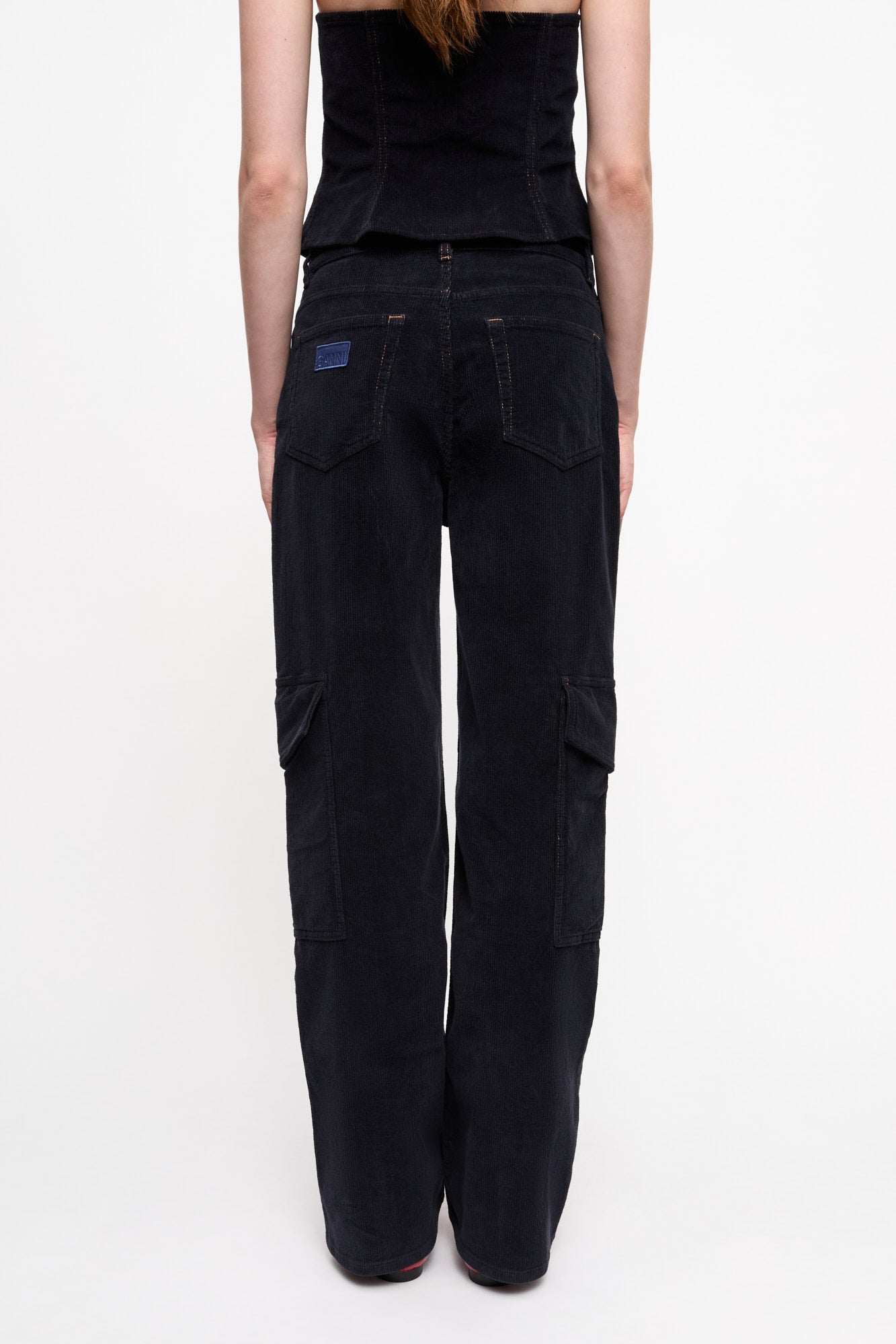 Pantalon cargo en velours côtelé - Sky Captain