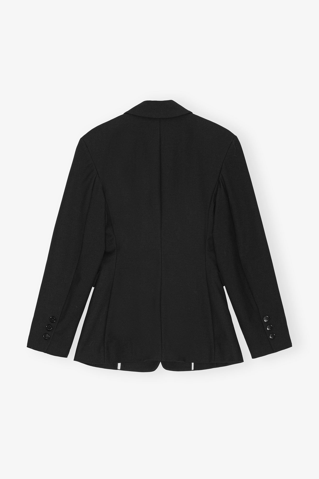 Blazer de tailleur épais en coton - Black