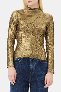 Blouse à manches longues - Gold