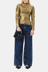 Blouse à manches longues - Gold