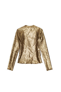 Blouse à manches longues - Gold