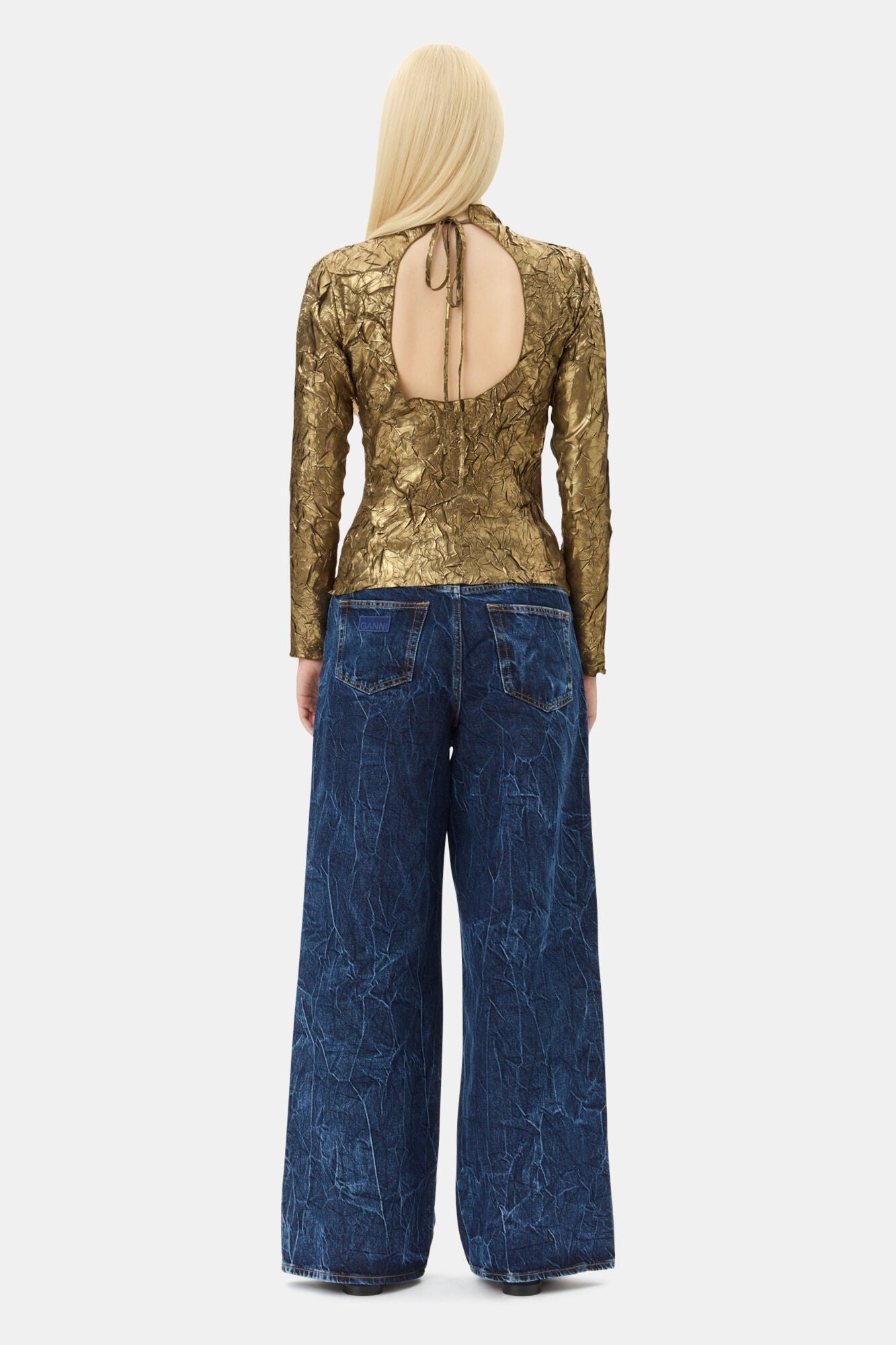 Blouse à manches longues - Gold
