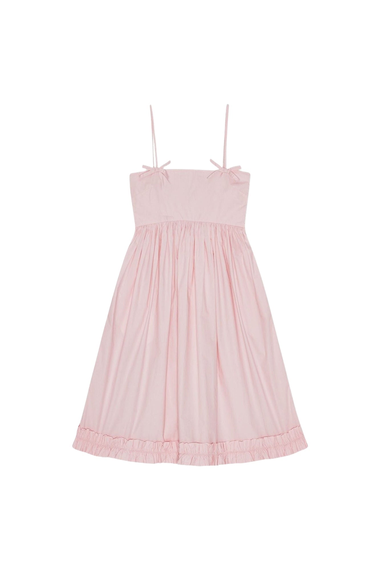 Robe courte à bretelles - Chalk Pink