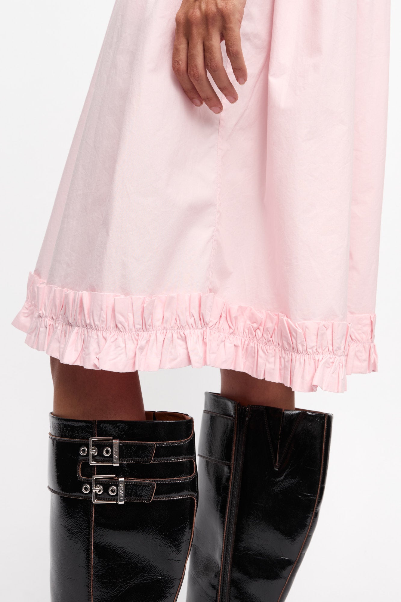 Robe courte à bretelles - Chalk Pink