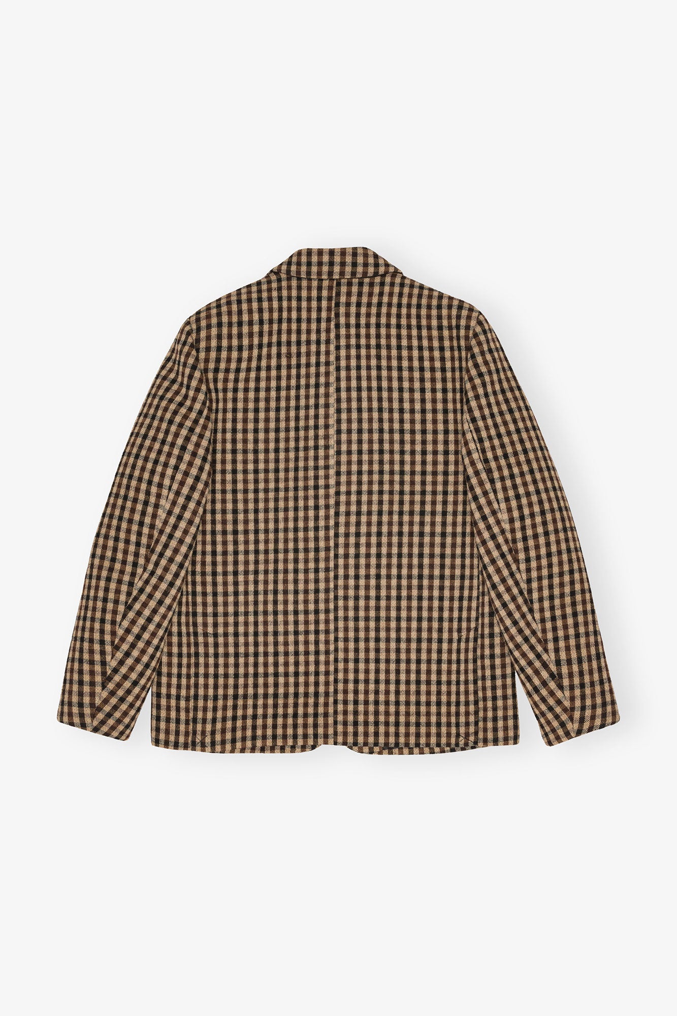 Blazer à carreaux - Chicory Coffee