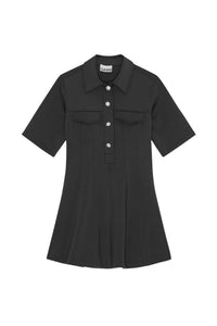 Neoprene short dress - Phantom