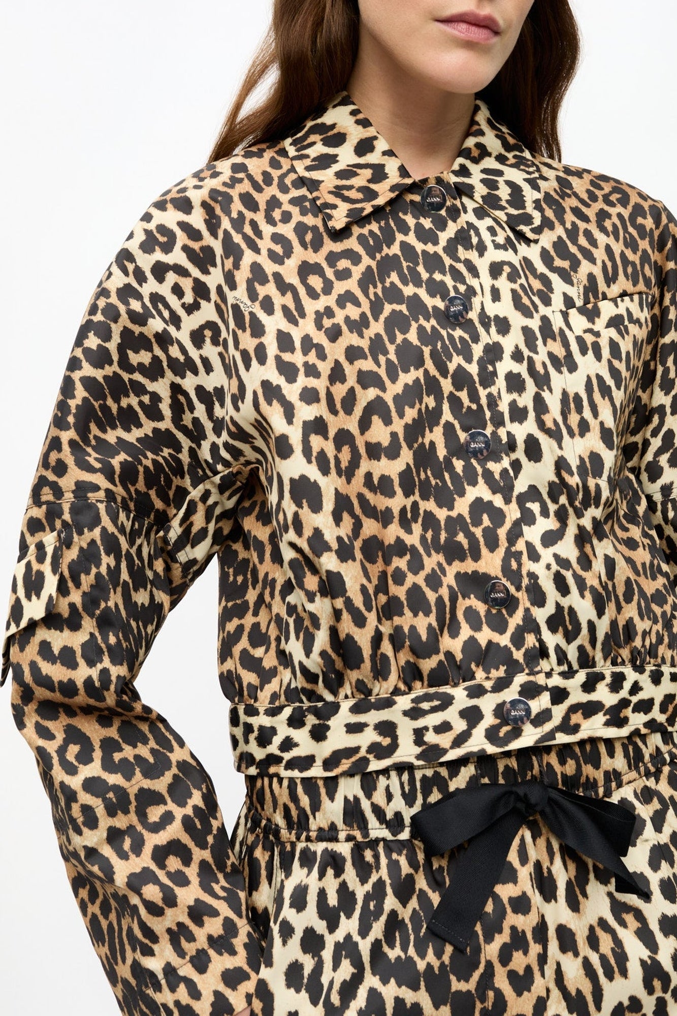 Veste courte Duchesse - Leopard