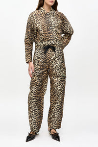 Pantalon élastiqué Duchesse - Leopard