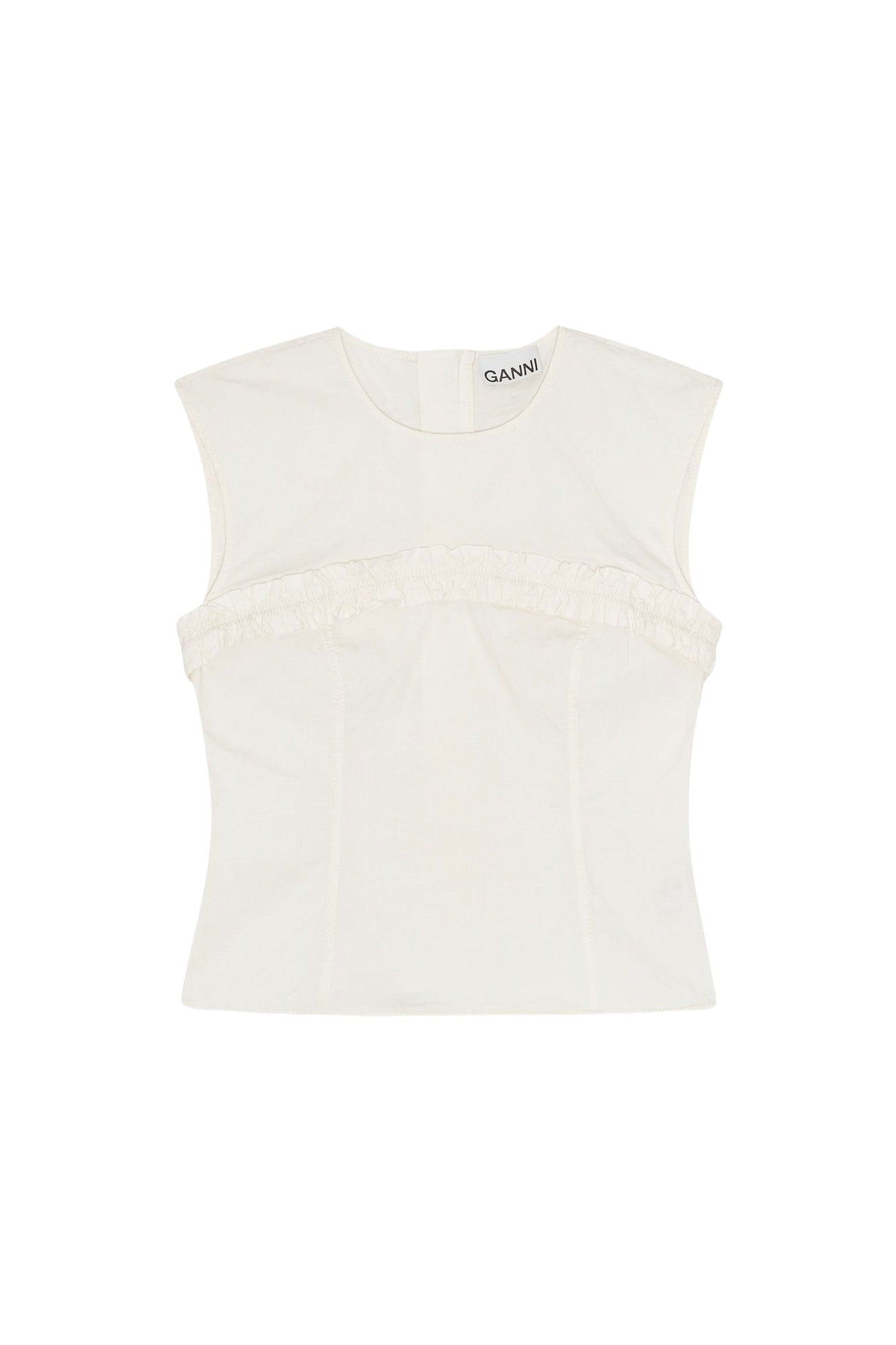 Blouse corset délavée - Egret
