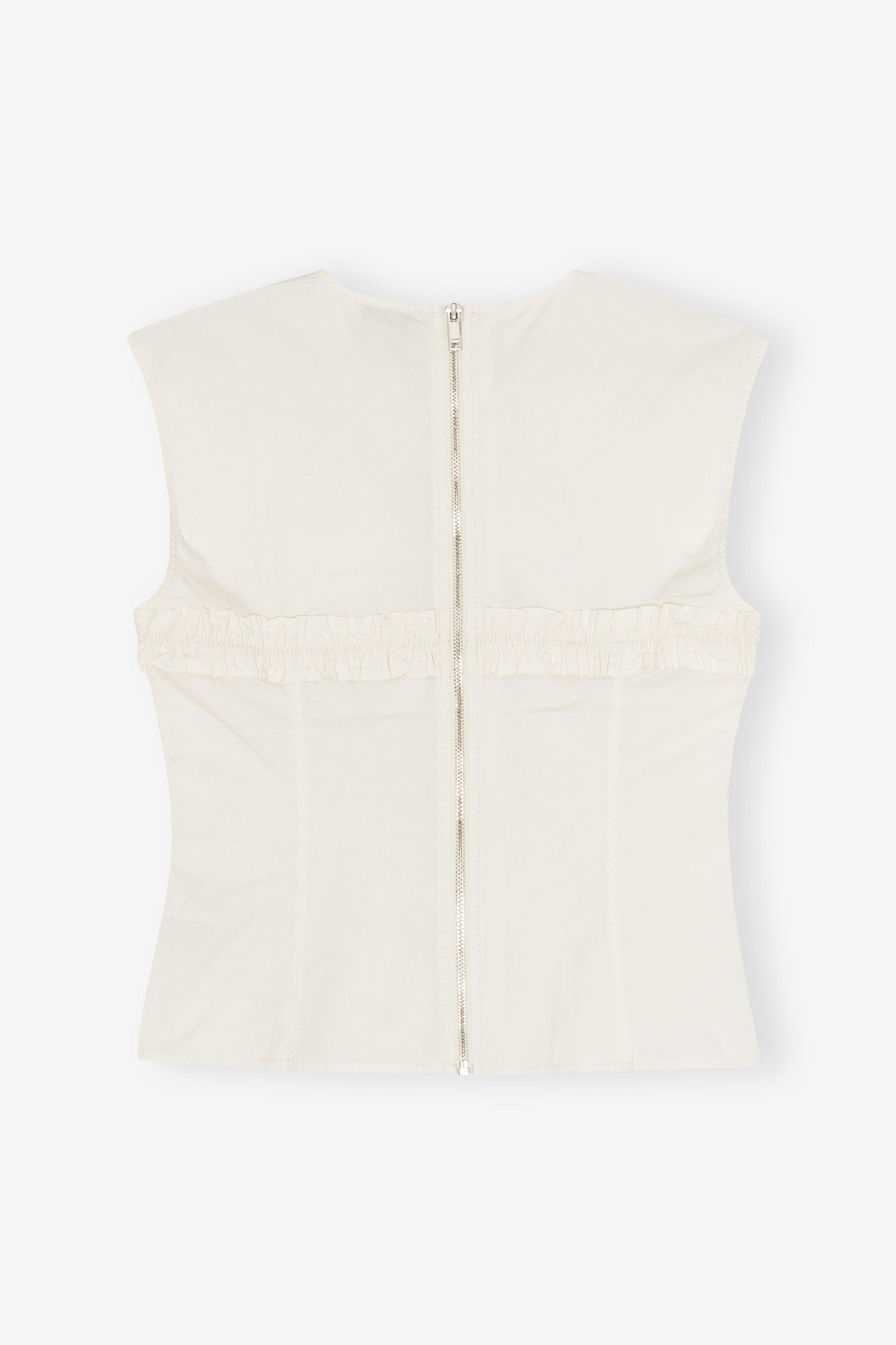 Blouse corset délavée - Egret