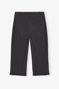 Pantalon capri à rayures - Phantom