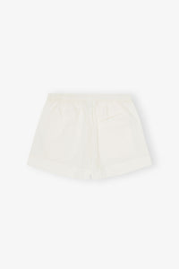 Short boutonné en coton - Egret