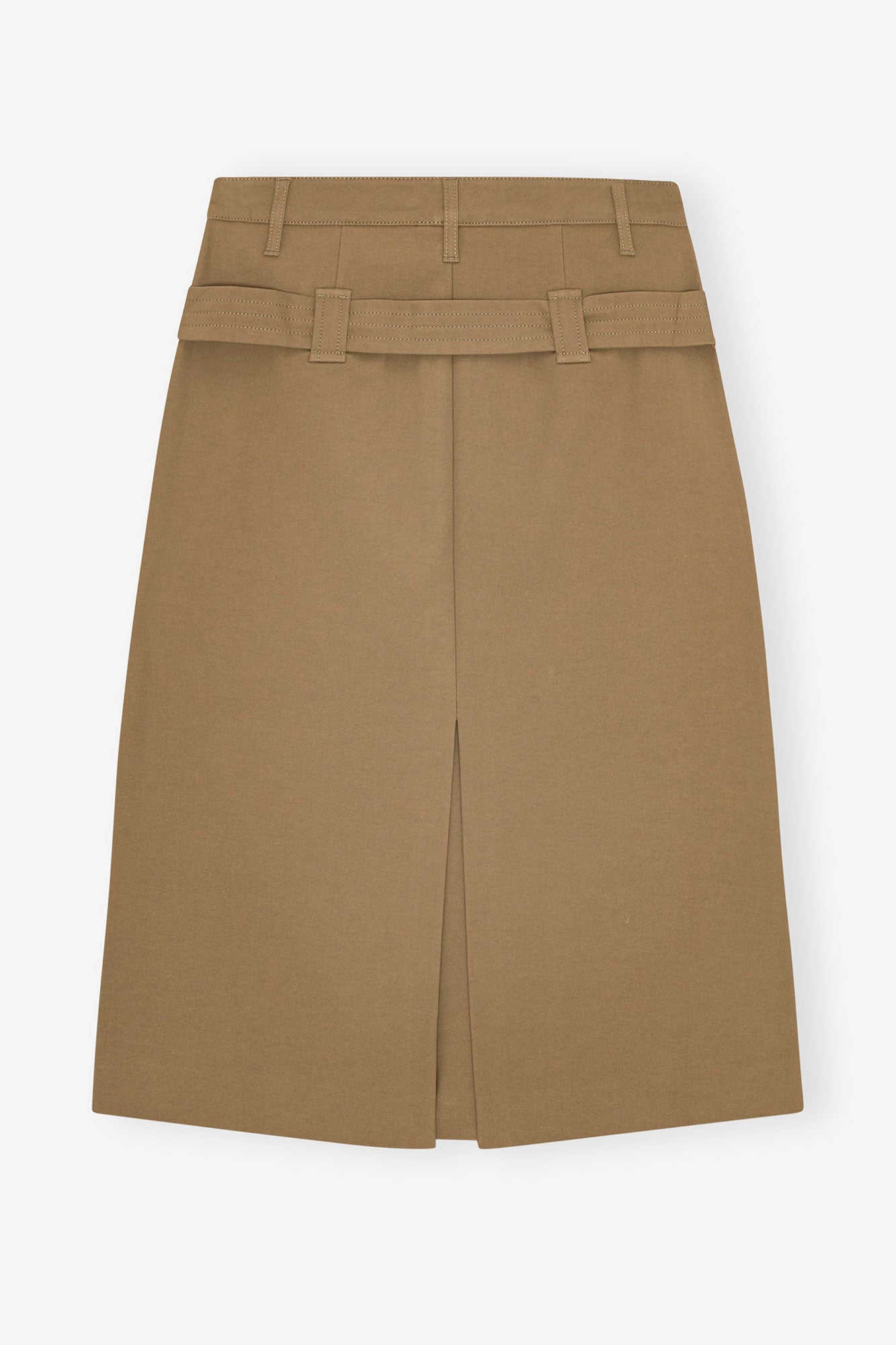 Jupe midi en coton - Tiger'S Eye
