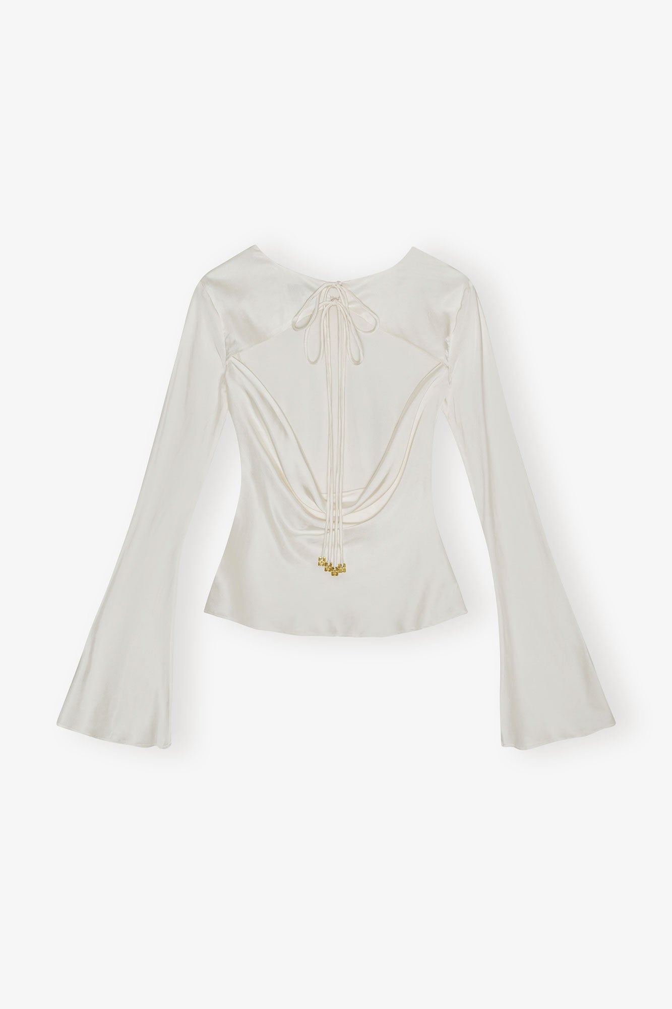 Blouse en satin - Egret