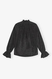 Chemise fluide à nouer - Black