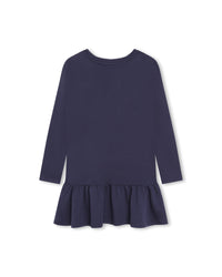 Robe en coton - Blue indigo
