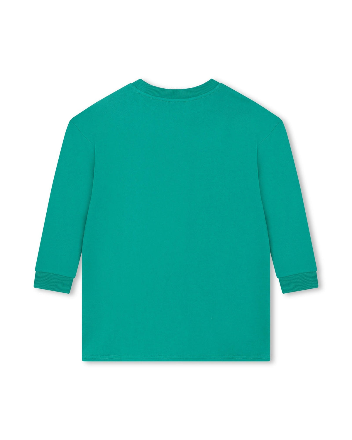Robe avec illustration en coton - Vert