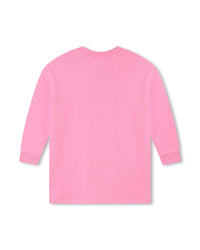 Robe en coton - Rose candy