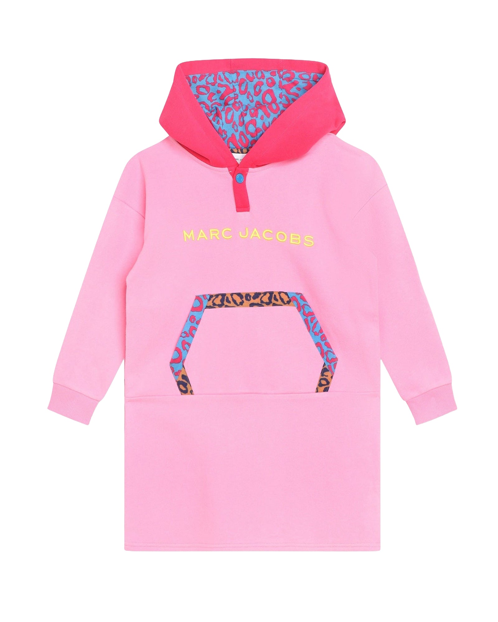 Robe à capuche en coton - Rose Candy