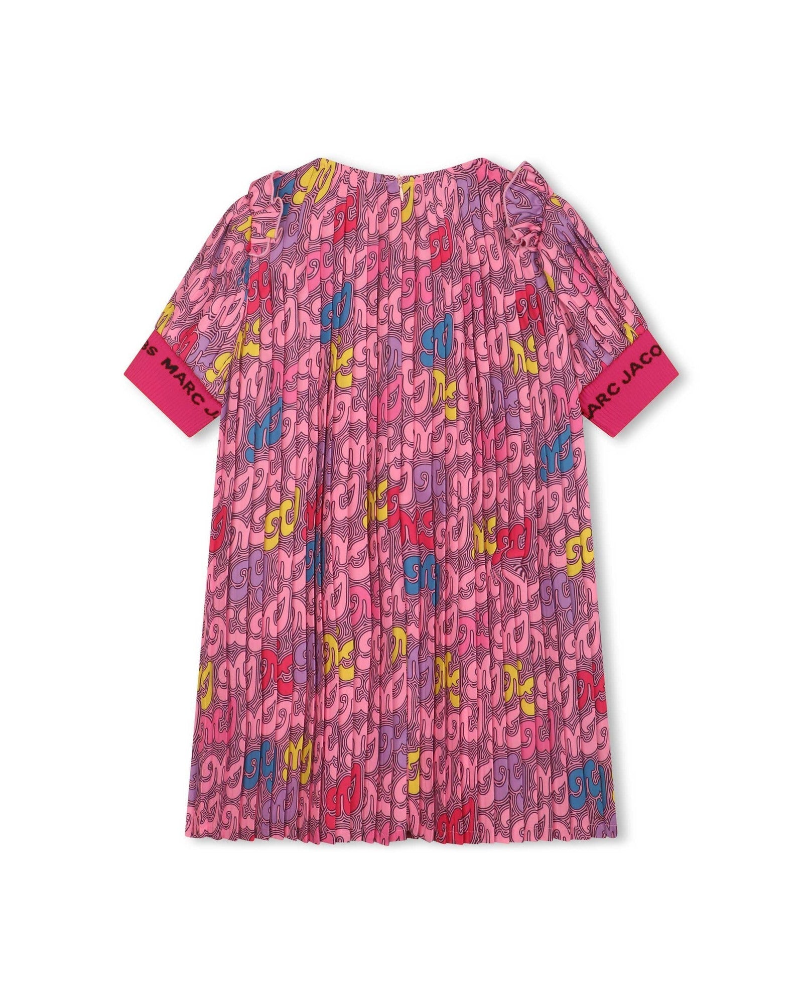 Robe plissée - Rose candy