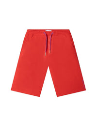 Jupe culotte en effet cuir - Bright orange