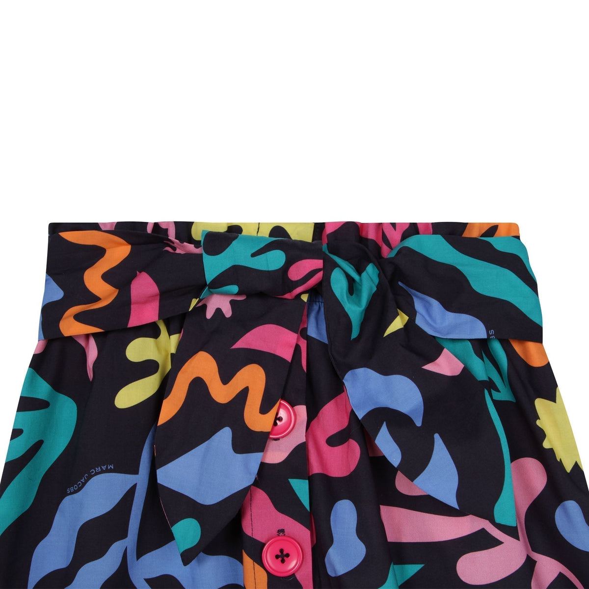 Jupe imprimée "Algues" multicolores - Dark Blue