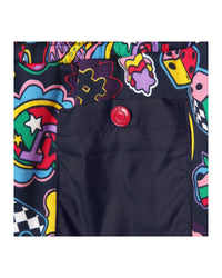Jupe imprimée en molleton - Multicolor
