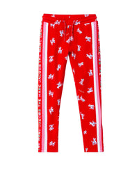 Pantalon de jogging en maille milano - Rouge Vif