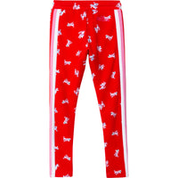 Pantalon de jogging en maille milano - Rouge Vif