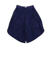 Pantalon à taille élastiquée - Bleu Cargo