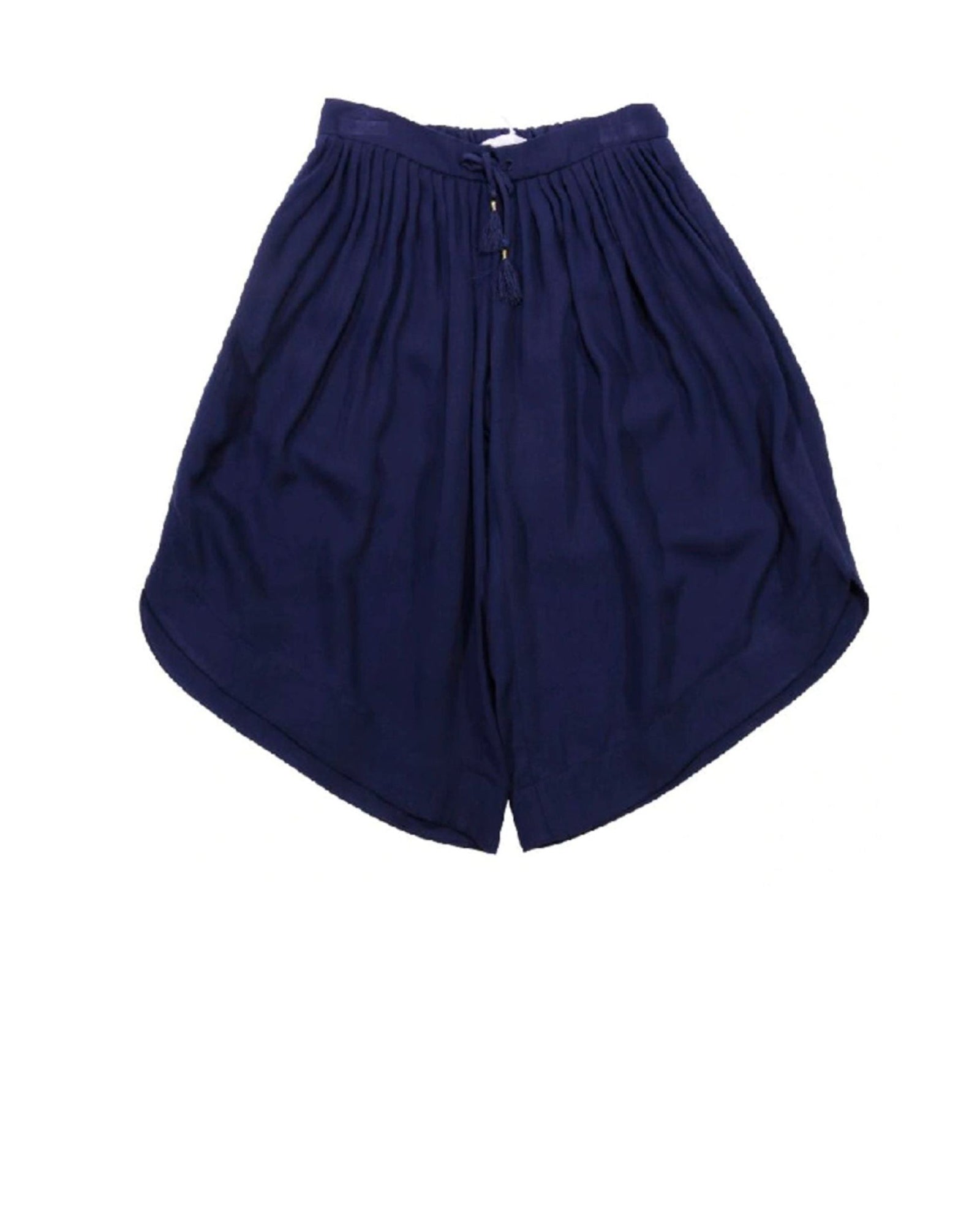 Pantalon à taille élastiquée - Bleu Cargo
