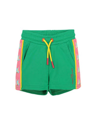 Elasticated waist shorts - Apple