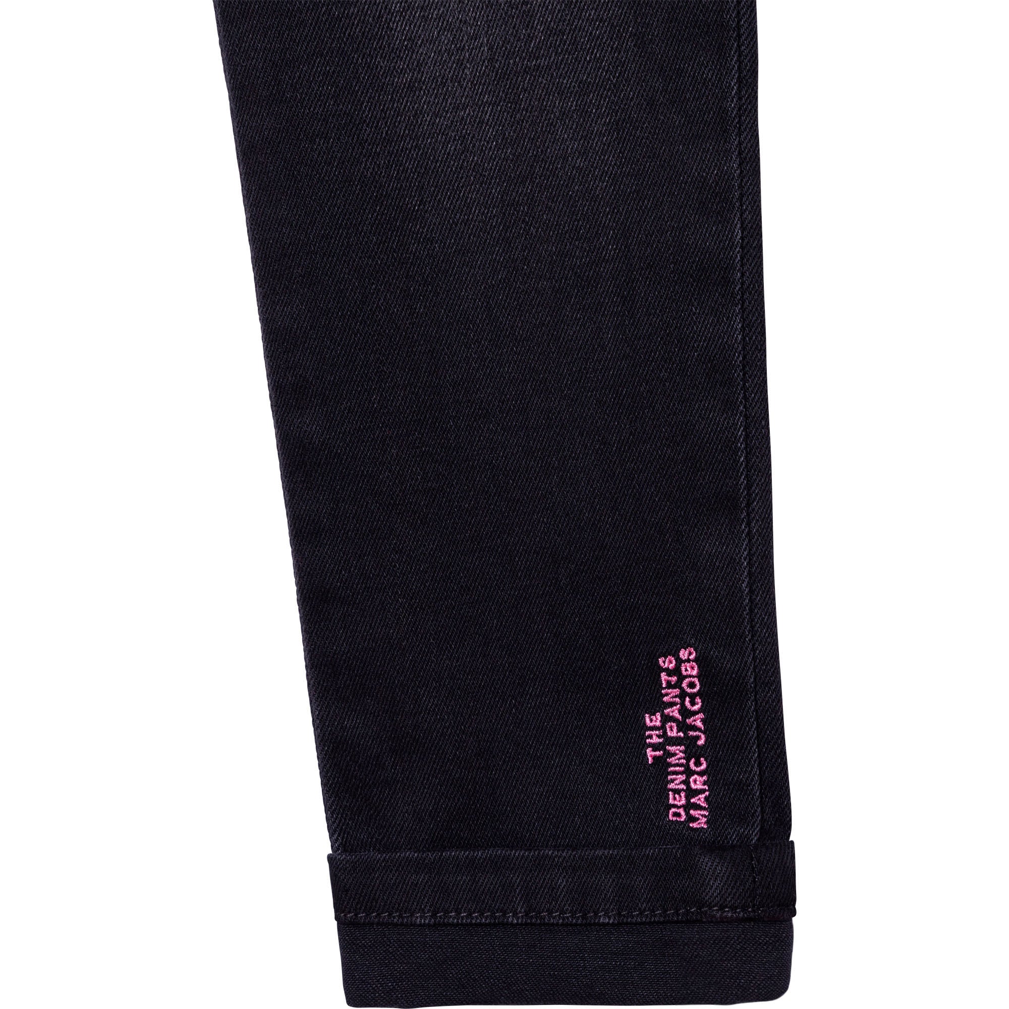 Trousers with embroidery - Denimblackla