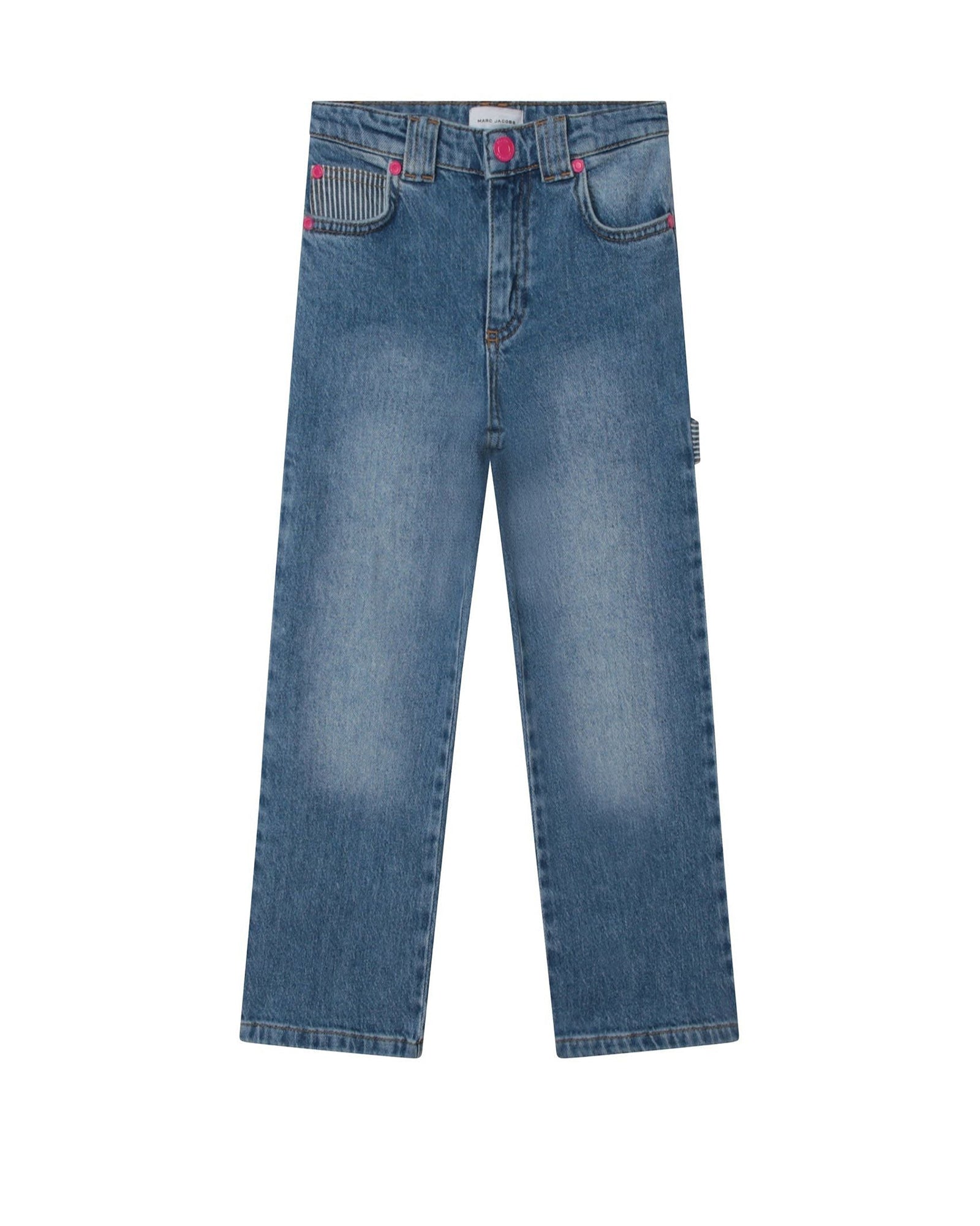 5-pocket denim trousers - Denim blue