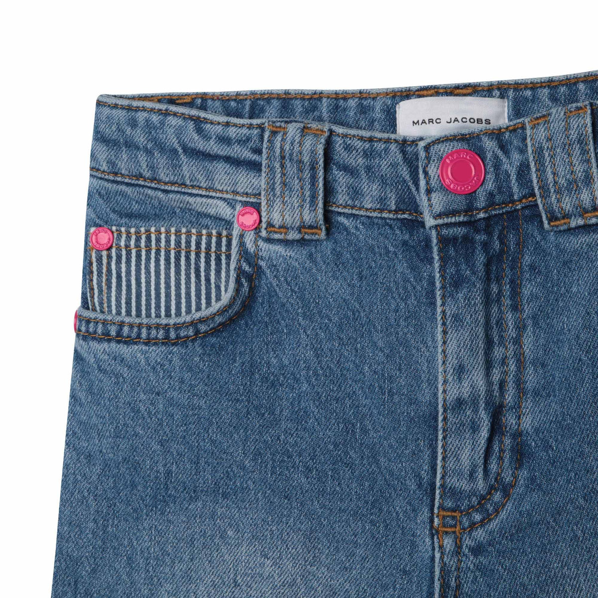 Pantalon 5 poches en denim - Denim Blue