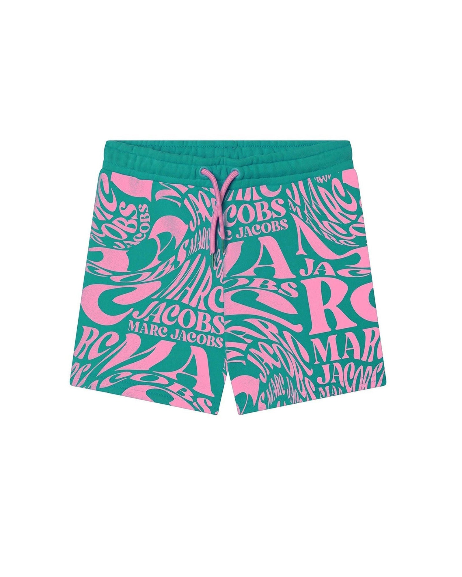 Short en coton - Vert tropic