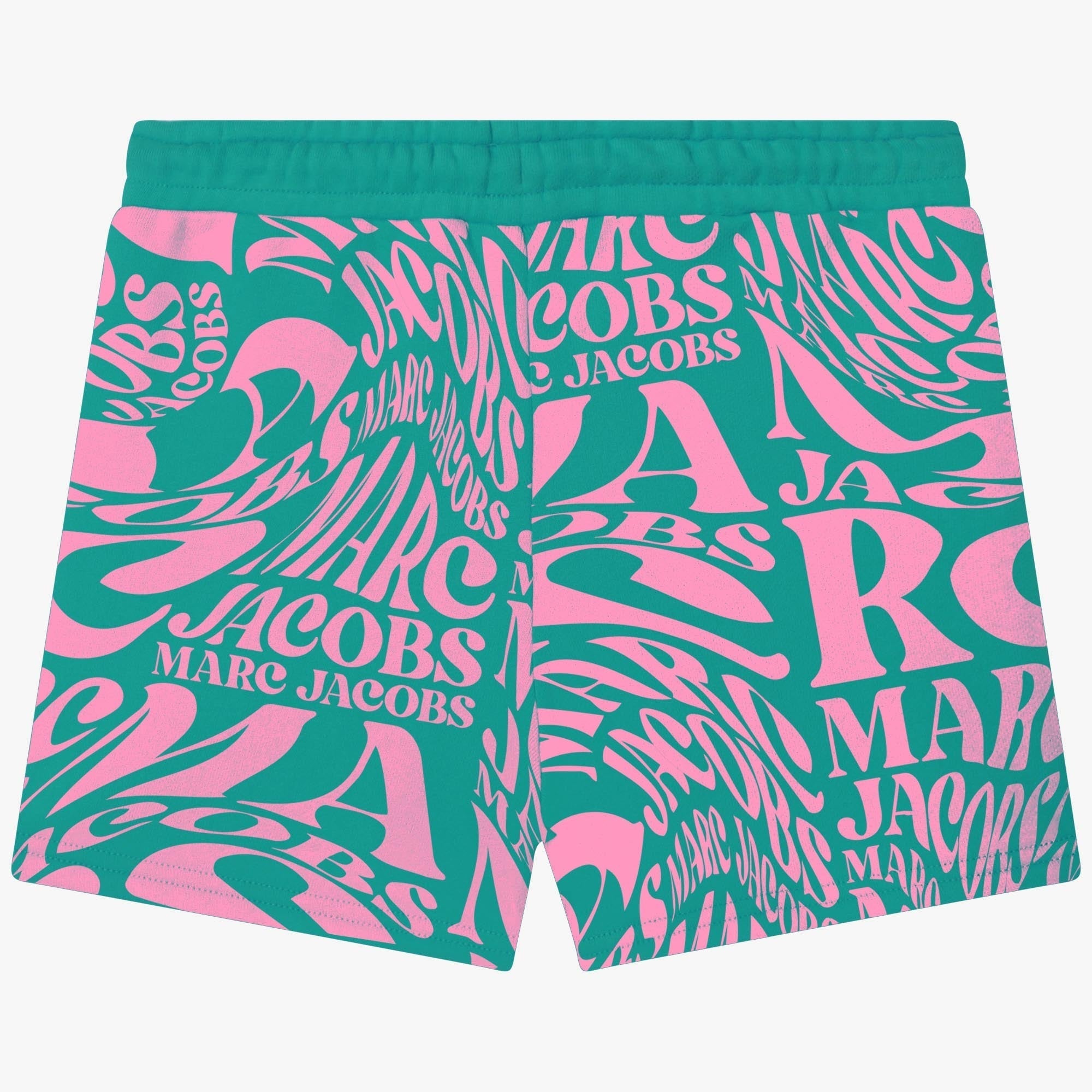 Short en coton - Vert tropic