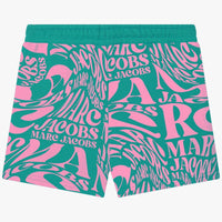 Cotton shorts - Tropic Green
