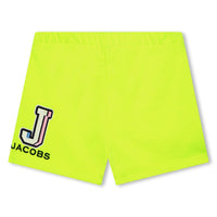 Short en molleton - Jaune fluo